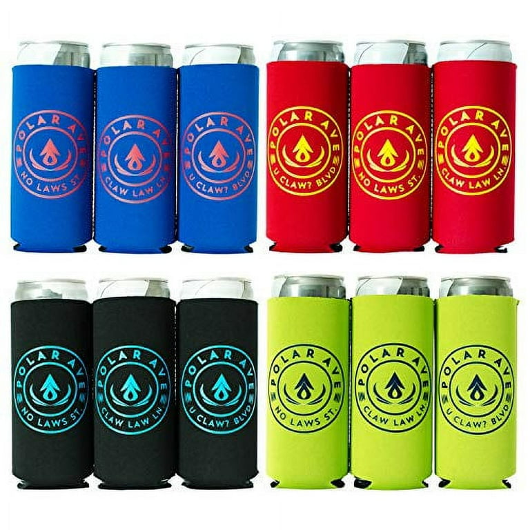 Slim Can Cooler Sleeve For White Claw 12 16 Oz Tall Cans Iced