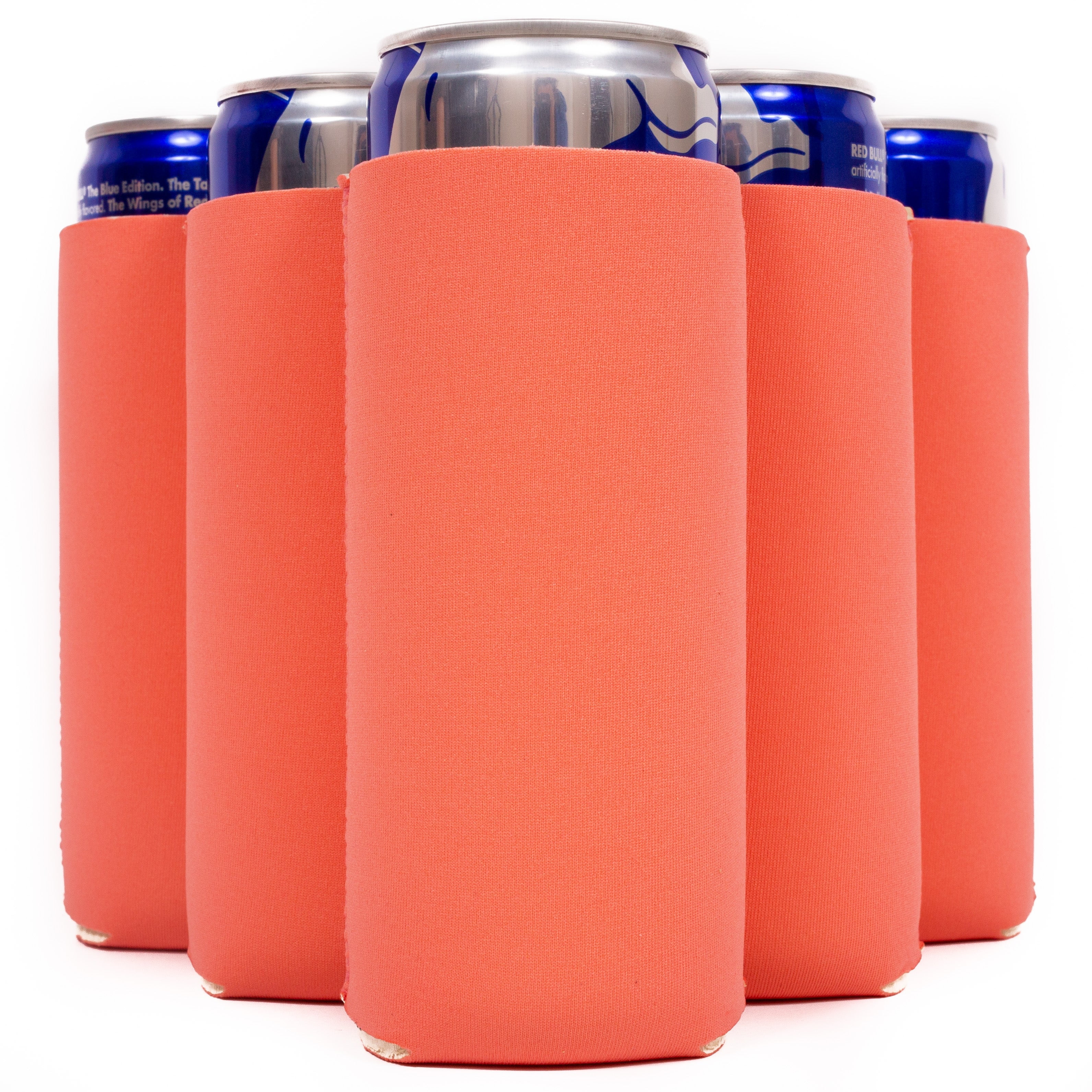 Slim Can Cooler Sleeves, Premium 4mm Skinny Can Coolers Neoprene