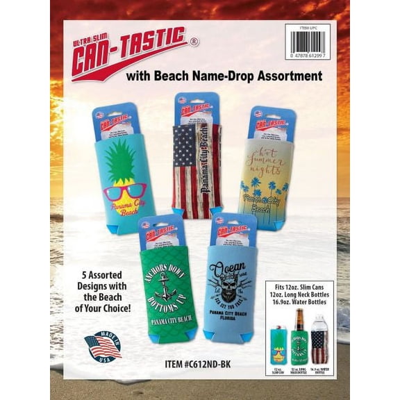 Slim Can-tastic with Beach Name-Drop