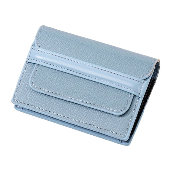 Slim Card Case Compact, Multi-Slot Cash & ID Holder for Women, Minimalist Wallet for Daily Use