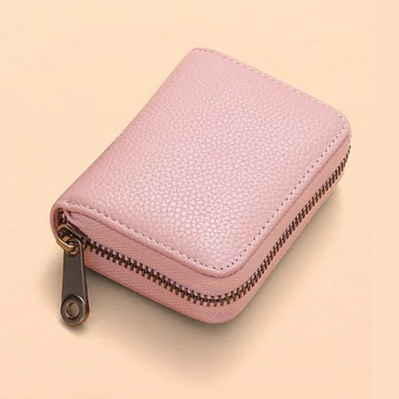 Compact Card Holder for PU Leather, Slim Design, Portable Wallet for 18 Cards