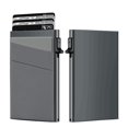 thumbnail image 1 of Slim Card Holder Wallet for Men,RFID Blocking,Minimalist Pop Up Card Holder,Can holds 10+ Cards,Gifts for Men, 1 of 5