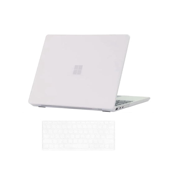 Slim Case for 13.5 inch Microsoft Surface Laptop 5 4 3 with Metal Palm Rest, Matte Protective Case Hard Shell Laptop Cover with Transparent Keyboard Skin