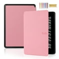 thumbnail image 1 of Slim Case for 6" Amazon All-New Kindle 11th Generation 2024/2022 Release, PU Leather Smart Cover Auto Sleep Wake Lightweight Anti-Scratch Protective Cover for Kindle 2024/2022 11th Gen, Lightpink, 1 of 6