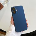 thumbnail image 1 of Slim Case for Apple iPhone 16 Plus, with Camera Lens Screen Protector Anti-Scratch Drop Protection Shock Resistant Lightweight  Rugged Bumper Phone Case for iPhone 16 Plus, Darkblue, 1 of 7