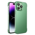 thumbnail image 1 of Slim Case Fit for iPhone 14 Pro Max Phone Case 6.7" (2022), Ultra-Thin Lightweight Frameless Matte Hard PC Cover Case,Support Wireless Charging - Green, 1 of 9
