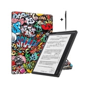 Slim Case for Kobo Elipsa 2E 10.3 inch 2023 - Premium Leather Case Protective Smart Folio Shell Cover with Pen Holder, Auto Wake/Sleep, Multi-Viewing Angles, Stylus Pen