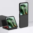 thumbnail image 1 of Slim Case for Motorola Razr 60, Luxury Ultra-Thin Liquid Silicone Hard [Military Grade Shockproof] Hybrid Soft TPU & Hard PC Drop-Proof Anti-Scratch Grip Cover For Motorola Razr 60,Black, 1 of 8