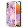 thumbnail image 1 of Slim Case for Samsung Galaxy A73 5G Compatible with MagSafe Wireless Charging Case, Marble Pattern Slim Lightweight Soft Silicone Shockproof Non-Yellowing Protective Cover,Pink, 1 of 7