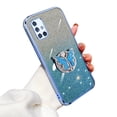 thumbnail image 1 of Slim Case for Samsung Galaxy M51 Cover Electroplated Silicone with Bling Butterfly Stand Phone Case for Samsung M51 with Glitter Card Anti-Fingerprint Cover Compatible with Galaxy M51 Shell, 1 of 7