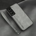 thumbnail image 1 of Slim Case for Samsung Galaxy S24 Plus, Skin-Friendly PU Leather All-Inclusive Lens Protection Cover with Detachable Wrist Strap Support Magnetic Car Mount Case for Samsung Galaxy S24 Plus, Lightgray, 1 of 6
