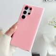 thumbnail image 1 of Slim Case for Samsung Galaxy S24 Ultra, 2-in-1 Clear PC & Silicone Phone Cover in Stylish Jelly Color, Lightweight Anti-Fingerprint Shockproof Protection Hard Case for Samsung Galaxy S24 Ultra, Pink, 1 of 8