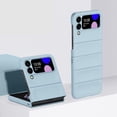 thumbnail image 1 of Slim Case for Samsung Galaxy Z Flip 6, Shockproof Anti-Scratch Drop Protection Lightweight Flip Colorful Classic PC Protective Phone Case Cover for Samsung Galaxy Z Flip 6, Skyblue, 1 of 4