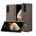 thumbnail image 1 of Slim Case for Samsung Galaxy Z Fold 3 7.6 Inch, Sand Pattern Stylish Lightweight Soft TPU Bumper Shockproof Drop Resistant Anti-Fingerprints Phone Cover for Samsung Galaxy Z Fold 3,Brown, 1 of 7