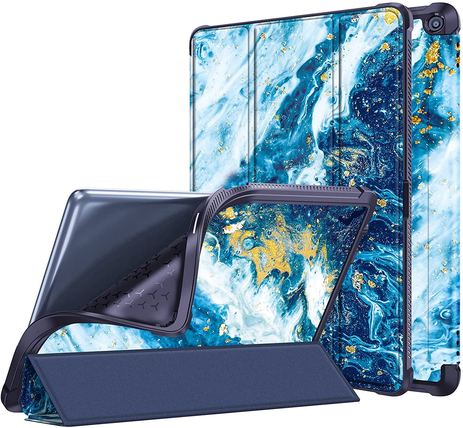 For New Amazon Fire HD 10 10.1 Inch Tablet 11th Gen 2021 Slim Case Cover Stand E - Foto 4