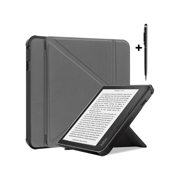 Slim Case for Kobo Sage 2021 Release - Soft TPU Protective Back Cover with Auto Wake/Sleep for 8 inch Kobo Sage eReader