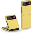 thumbnail image 1 of Slim Case for Motorola Razr 2023 Ultra Thin Matte Hard PC Texture Scratch-Resistant Protective Case for Moto Razr 2023 (Yellow), 1 of 8