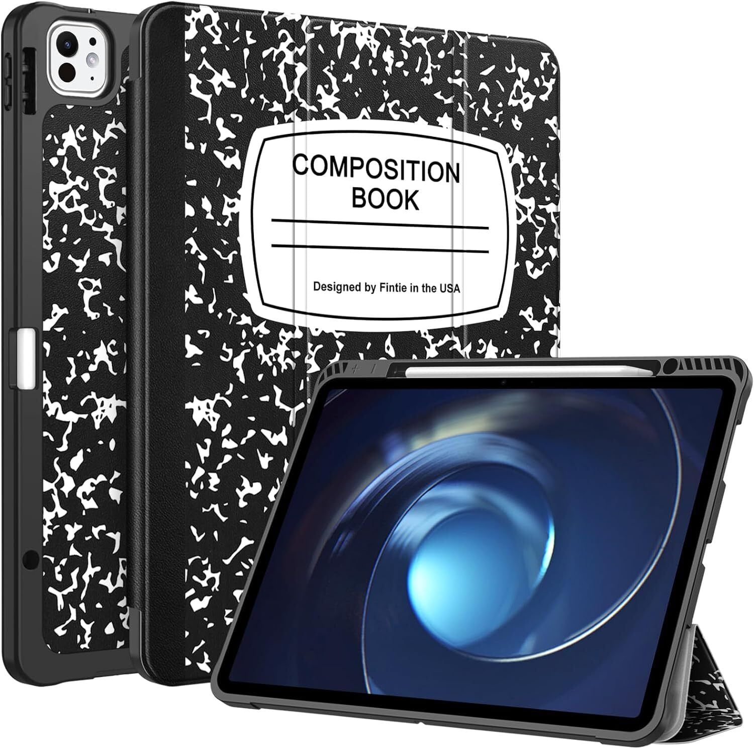 Slim Case for iPad Pro 13inch (M4) 2025 Soft TPU Protective Stand Back