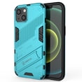 thumbnail image 1 of Slim Case for iPhone 14 Heavy Duty Shockproof Case with Built-in Kickstand Double Drop and Scratch Resistant Hybrid Case Blue,for iPhone14, 1 of 9
