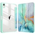 thumbnail image 1 of Slim Case for iPad Mini 6 2021 (8.3 Inch) - [Built-in Pencil Holder] Shockproof Cover Clear Transparent Back Shell, Auto Wake/Sleep for iPad Mini 6th Generation, 1 of 9