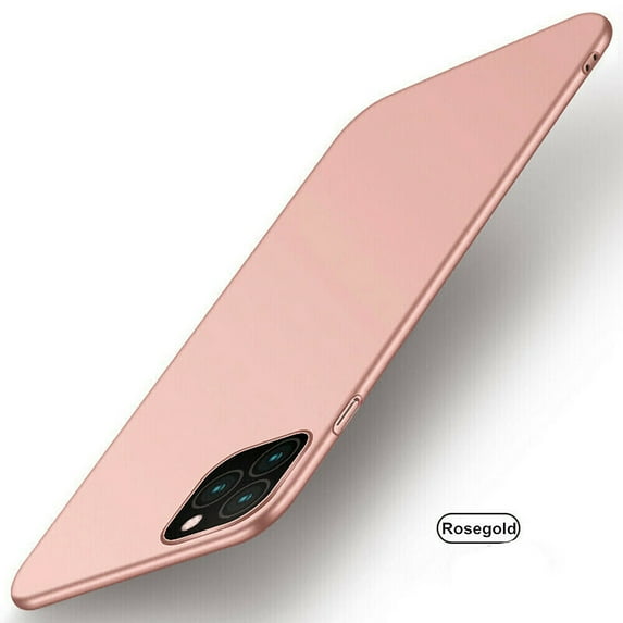 Slim Case for iPhone 14 Pro Max 6.7 Inch, TECH CIRCLE Slim Fit Ultra Thin Lightweight Matte Hard PC Anti-Scratch Back Case Support Wireless Charging For iPhone 14 Pro Max, Rosegold