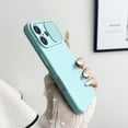 thumbnail image 1 of Slim Case for iPhone 16, 2MM Camera Lens Sliding Design Sleek Candy Colors Protective Cover with Military Grade Soft Lining Silicone Skin-Friendly Shockproof Case for iPhone 16, Iceblue, 1 of 10