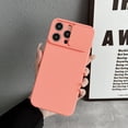 thumbnail image 1 of Slim Case for iPhone 16 Pro Max, 2MM Camera Lens Sliding Design Sleek Candy Colors Protective Cover with Military Grade Soft Lining Silicone Skin-Friendly Shockproof Case for iPhone 16 Pro Max, Pink, 1 of 9