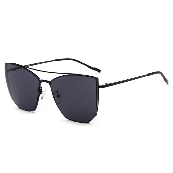 Slim Cat Eye Sunglasses for Women, Fashion Y2K Retro Shades for Daily Look