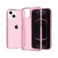 thumbnail image 1 of Slim Clear Case for iPhone 14, High-Transparency Military Grade Soft Silicone Shockproof Drop Resistant Non-Yellowing Anti-Scratches Lens Protection Thin Fit Case for iPhone 14, Pink, 1 of 7