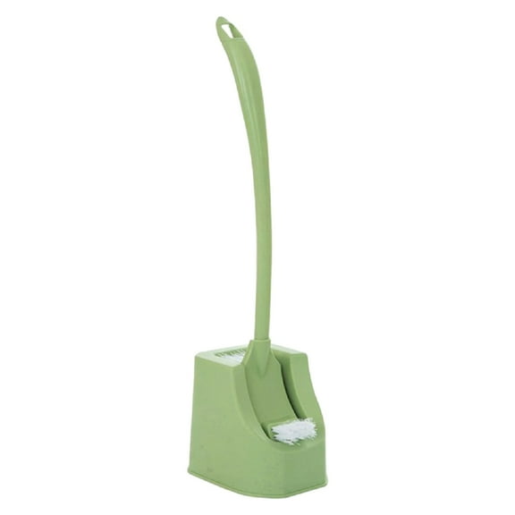 Slim Compact Bathroom Toilet Bowl Brush Toilet Brush and Holder Toilet Bowl Cleaning System with Scrubbing Wand