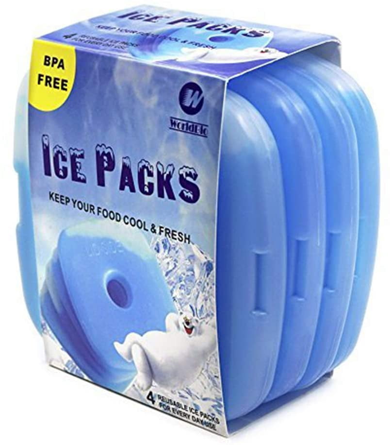 Poche De Gel Glacante En Acier Inoxydable - Refroidissement Rapide, Congelateur Réutilisable