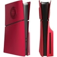 thumbnail image 1 of Slim Disc Edition Cover Plates with Cooling Vents for New PS5 Slim Console, Shell Panels for PlayStation 5 Slim Accessories Protective Replacement Faceplate (Volcanic Red), 1 of 5