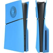 Slim Disc Edition Cover Plates with Cooling Vents for PS5 Slim Console, Shell Panels for PlayStation 5 Slim Accessories Protective Replacement Faceplate Starlight Blue