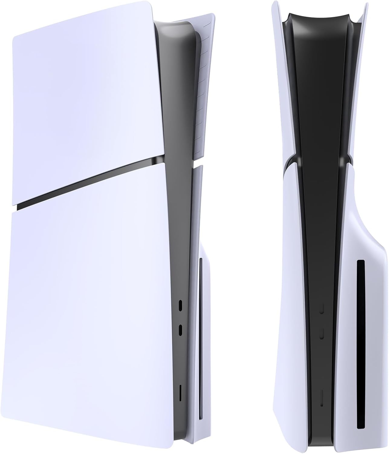 Slim Disc Edition Cover Plates for PS5 Slim Console, Shell Panels ...