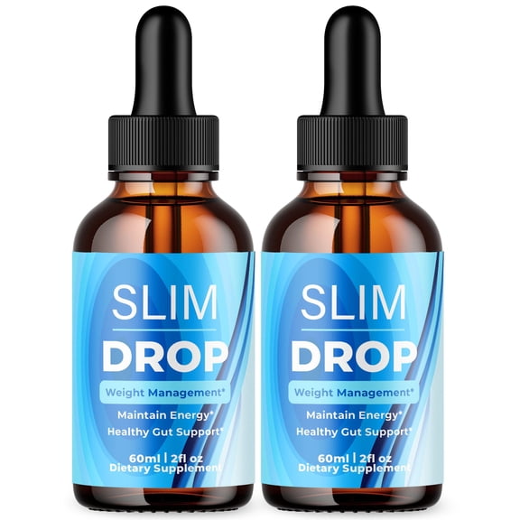 Slim Drop Advanced Formula Drops Supporting Your Active Lifesyle Naturally SlimDrop 60 Servings