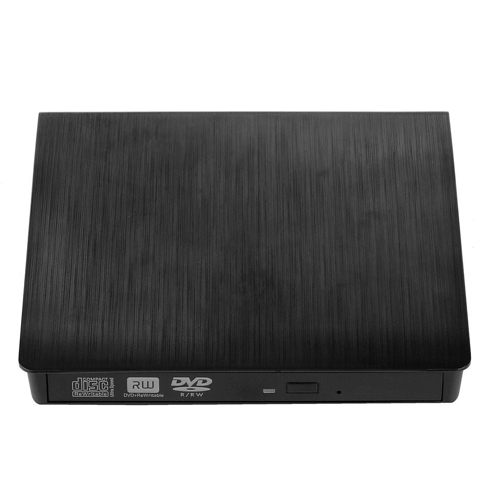 Slim External CD/DVD Drive USB 3.0 Player Burner Reader for Laptop PC ...