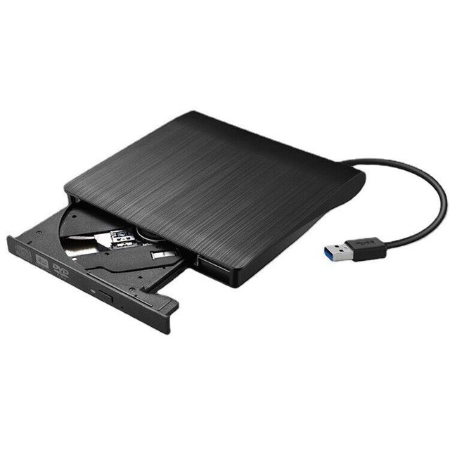Slim External DVD/CD±RW Writer Drive Burner Reader Player Laptop