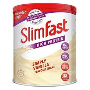 Slim-Fast Simply Vanilla Flavour Milkshake Powder - 10 Servings (365g)