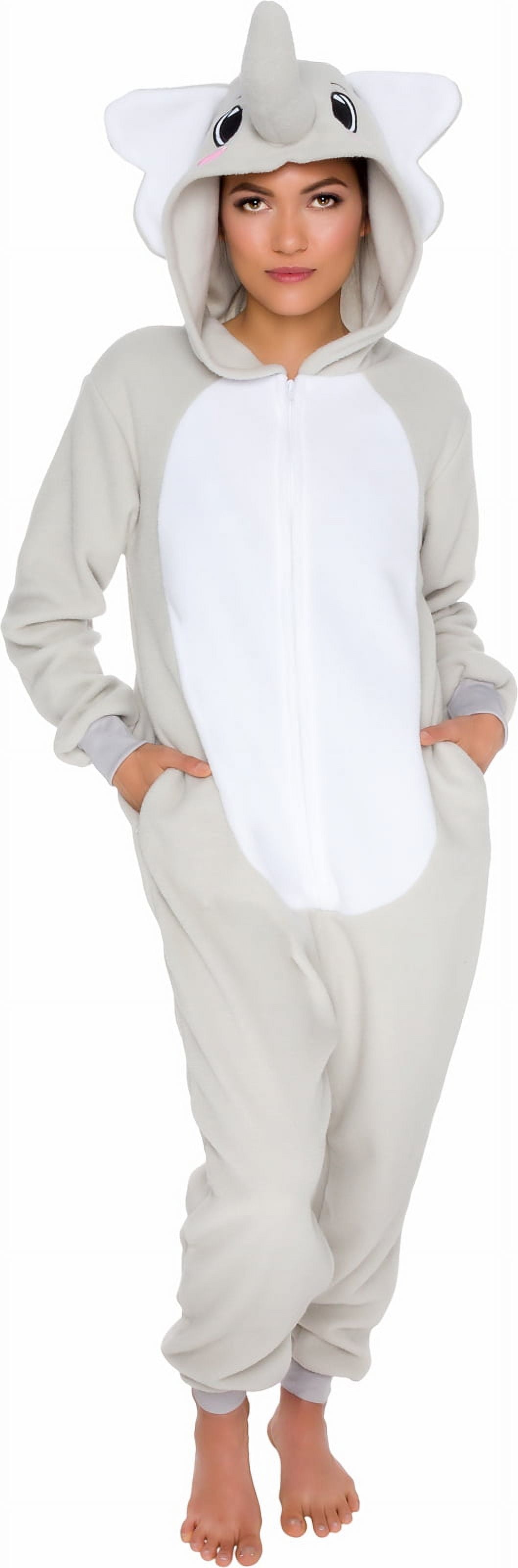 Slim Fit Adult Onesie Animal Halloween Costume Plush Fruit One