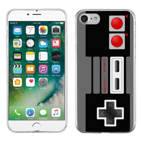 Slim-Fit Case for Apple iPhone 8, OneToughShield  Premium TPU Gel Phone Case - Game Controller