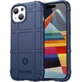 thumbnail image 1 of Slim Fit Case for iPhone 15 (Not fit 15 Pro), Rugged Shield Outdoor Durable Phone Case, Military Grade Anti-Dorp Protection and Camera Lens Protection Cover for iPhone 15,HD Blue, 1 of 14