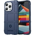 thumbnail image 1 of Slim Fit Case for iPhone 15 Pro, Rugged Shield Outdoor Durable Phone Case, Military Grade Anti-Dorp Protection and Camera Lens Protection Cover for iPhone 15 Pro (6.1 in.),HD Blue, 1 of 14