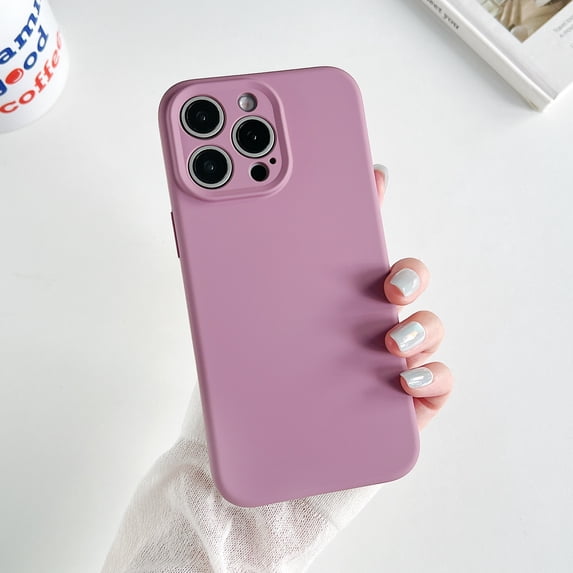 Slim Fit Designed for iPhone 13 Pro Case, Luxury Ultra Thin and Slim Drop Protection Secure Grip Coated Non Slip Matte Surface Hard PC Compatible with Magsafe for iPhone 13 Pro, Darkpurple