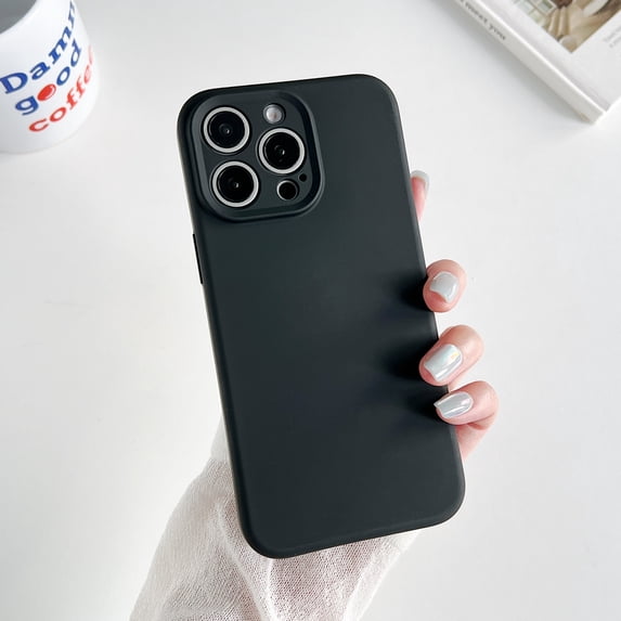 Slim Fit Designed for iPhone 14 Case, Luxury Ultra Thin and Slim Drop Protection Secure Grip Coated Non Slip Matte Surface Hard PC Magsafe Case Cover for iPhone 14, Black