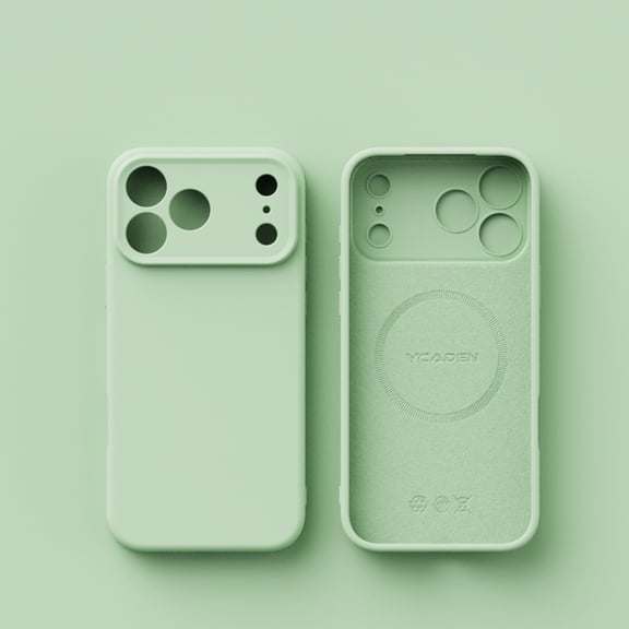 Slim Fit Designed for iPhone 17 Pro Case, Luxury Ultra Thin and Slim Drop Protection Secure Grip Coated Non Slip Matte Surface Hard PC Compatible with Magsafe for iPhone 17 Pro, Grassgreen