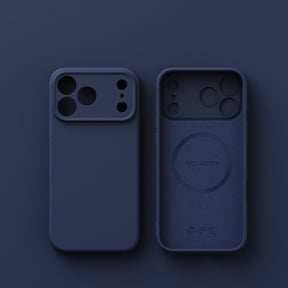 Slim Fit Designed for iPhone 17 Pro Max Case, Luxury Ultra Thin and Slim Drop Protection Secure Grip Coated Non Slip Matte Surface Hard PC Compatible with Magsafe for iPhone 17 Pro Max, Darkblue