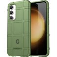 thumbnail image 1 of Slim Fit Durable Phone Case for Samsung Galaxy S23 FE, Rugged Shield Outdoor Case with Military Grade Shockproof, Drop-Tested and Camera Lens Protection Case for Galaxy S23 FE, HD Green, 1 of 12