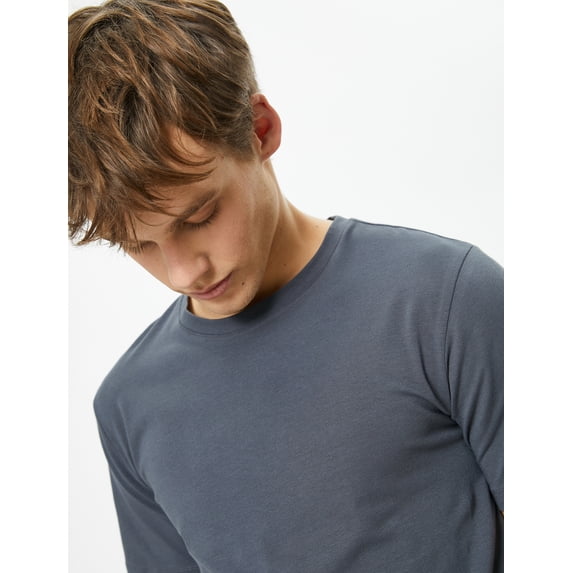 Slim Fit Elastic Long T-Shirt