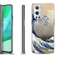 thumbnail image 1 of Slim-Fit Flexible TPU Gel Phone Case Compatible with OnePlus 9 PRO 5G, by OneToughShield ® - Great Wave, 1 of 4