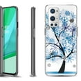 thumbnail image 1 of Slim-Fit Flexible TPU Gel Phone Case Compatible with OnePlus 9 PRO 5G, by OneToughShield ® - Snowflakes Tree, 1 of 4